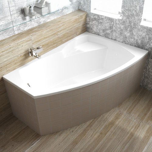 Baignoire bain angle - bain, d'angle