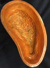 Ancien Moule Terre Cuite Agneau Debut Xx Eme  Alsace