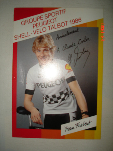 Cyclisme carte yvan - cyclisme,