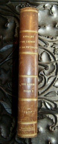 Annales chimie physique - annales,
