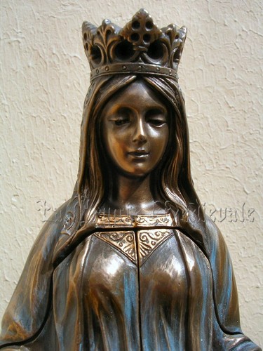 Vierge ouvrante 28cm statue - vierge, gm
