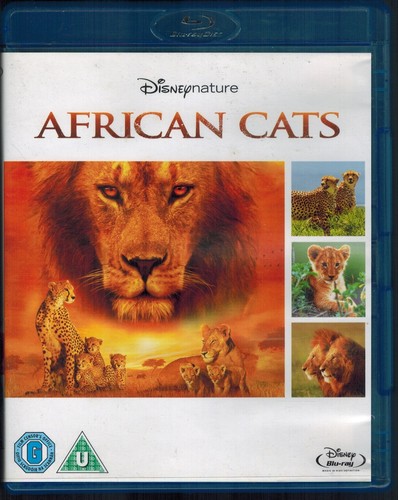 African cats blu ray disney - african,