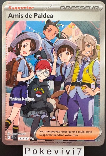 Carte pokemon amis paldea - carte,