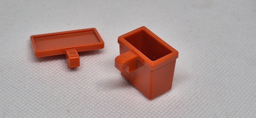Accessoires oranges tableau - accessoires,