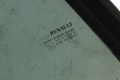 Vitre arriere droit - , renault