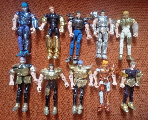 Lot figurines les chevaliers - lot,