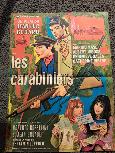 Les carabiniers affiche - carabiniers,