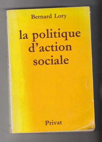 Politique action sociale - d'action,