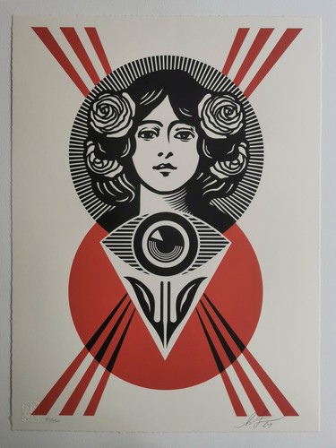 Shepard fairey third eye - -,