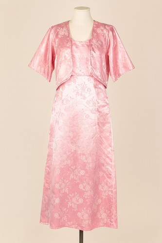 Robe longue rose - ,
