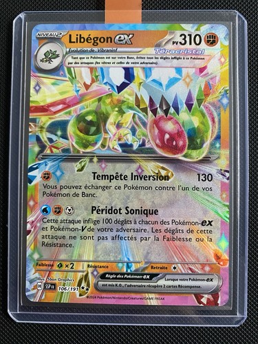 Carte pokémon libégon - pokémon, ex