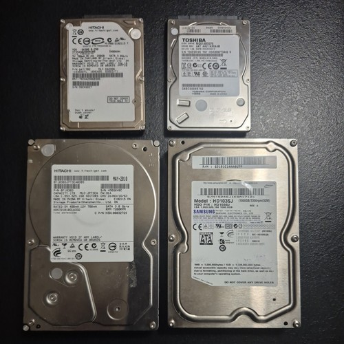 Lot disques dur 1to - lot, 750go