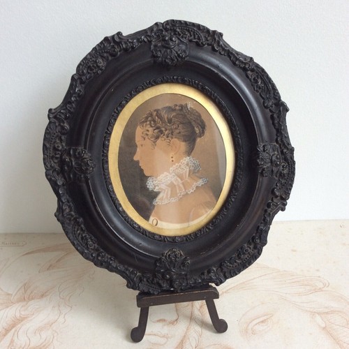 Portrait peint femme encre - femme,