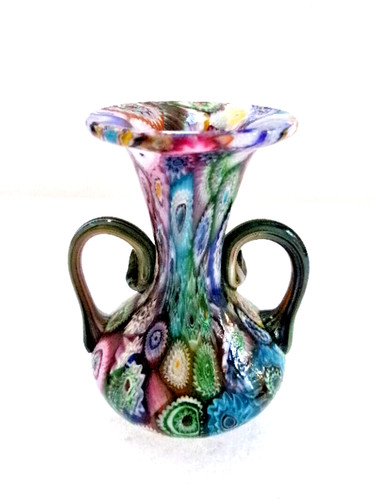 Superbe petit vase avec - , anses
