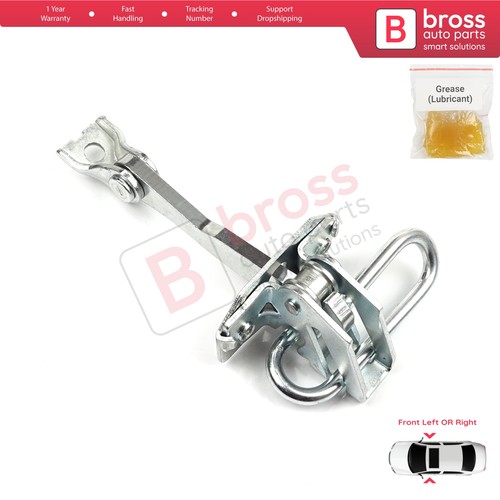 Front door hinge - hinge, limiter
