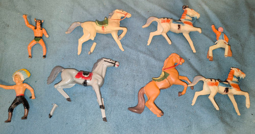 Lot cyrnos chevaux cowboys - 3,