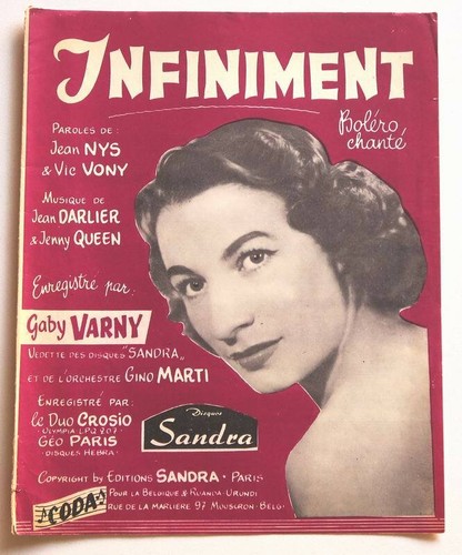 Partition vintage sheet - , music
