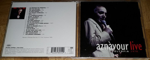 Charles aznavour live - aznavour,