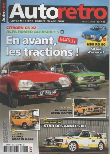 Auto retro 428 aston - retro, v8