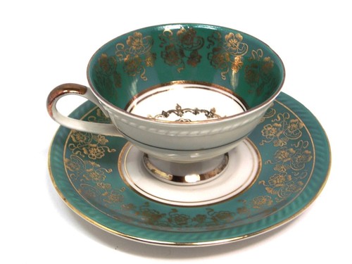 Tasse café décor - tasse, vert