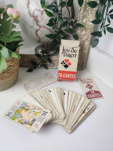 Ancien jeu tarot complet - tarot,