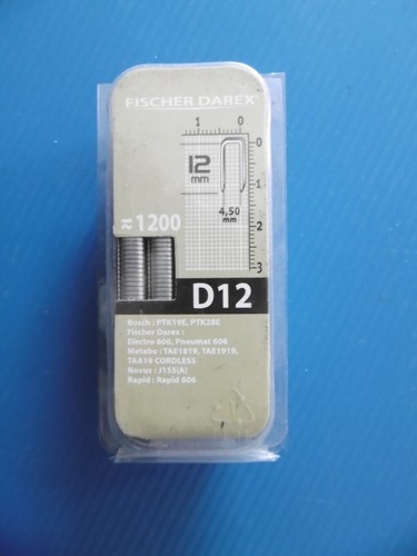 Fischer darex agrafes - darex,