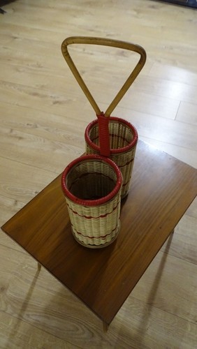 Porte bouteille scoubidou - bouteille,