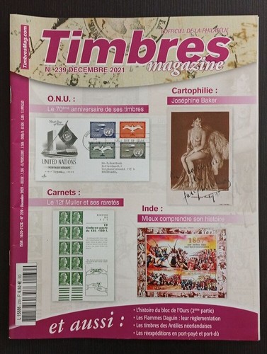 Revue timbres magazine - revue, n°