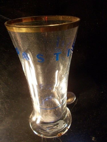 Superbe verre 1950 pastis - verre,