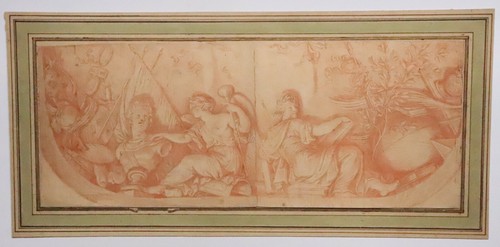 Frise allegorique xviiième - allegorique,