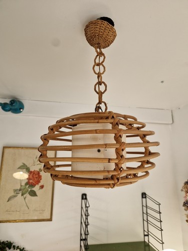Suspension lustre cage - suspension,