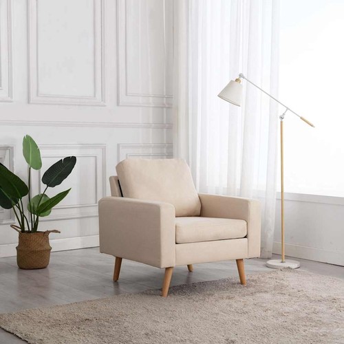 Fauteuil gris foncé tissu - fauteuil,