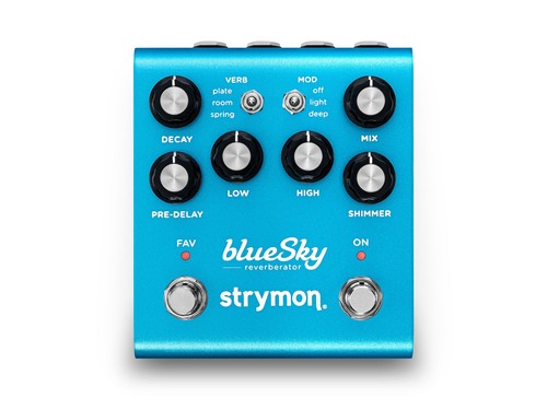 Strymon blue sky reverberator - blue,