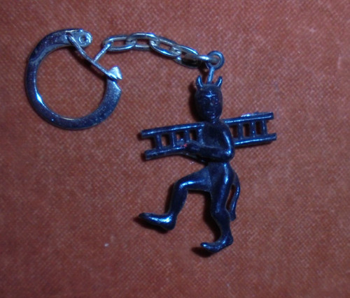 Porte clés figurine diable - porte-clés,