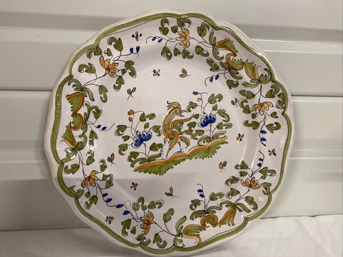 Ancienne assiette decorative - assiette,