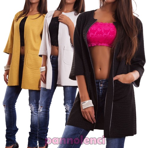 Veste femme sans fermeture - veste,