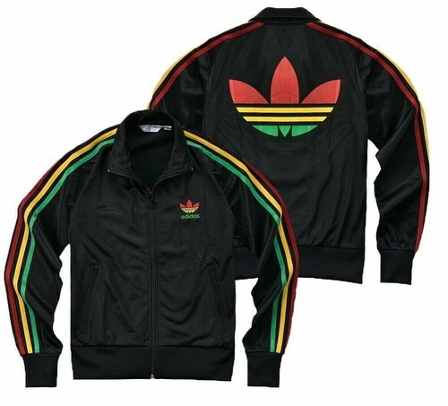 Adidas rasta jacket - rasta, jamaica