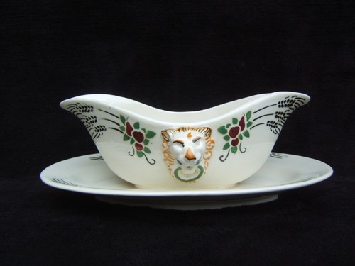 Ancienne saucière faience - ancienne,