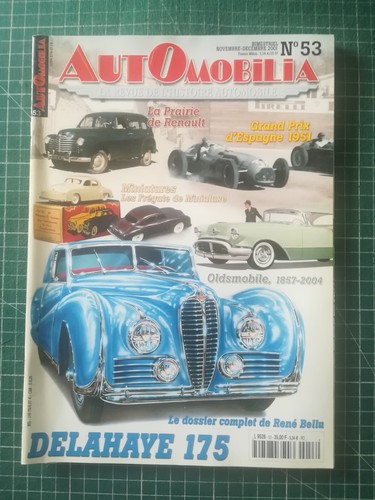 Ah013 revue automobilia 2001 - ah013,
