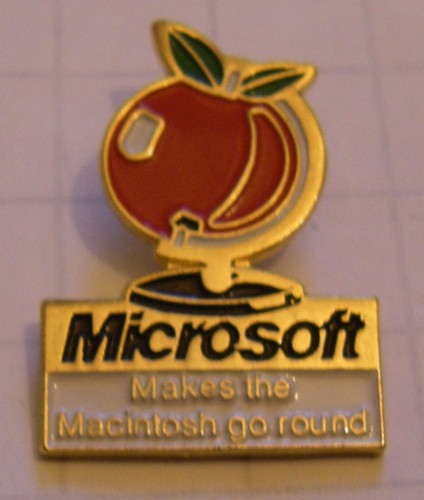 Apple computer microsoft - microsoft, makes
