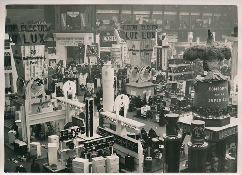 Paris 1930 panorama salon - 1930,
