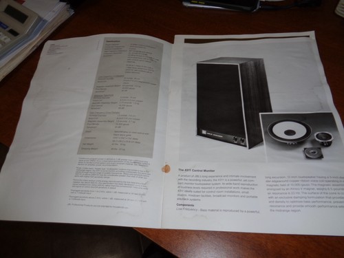 Jbl 4311 original technical - jbl,