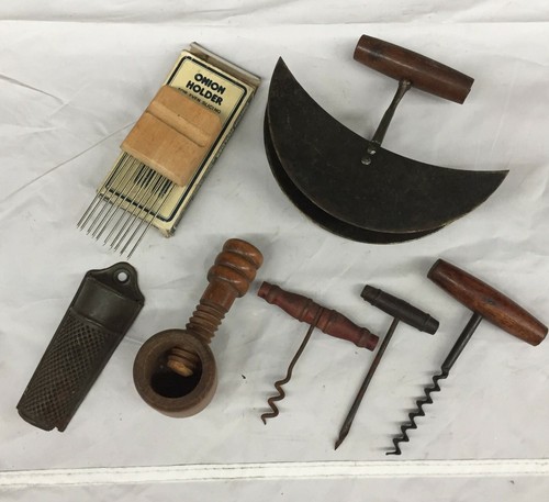Assortment vintage wooden - 7,