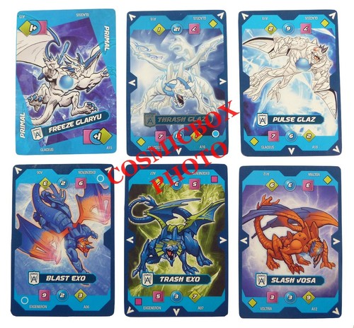 Lot cartes dragons universe - cartes,