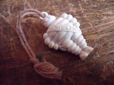 ancien Porte-clés Michelin Bibendum blanc