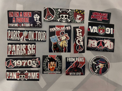 Lot stick psg ultras - 14,