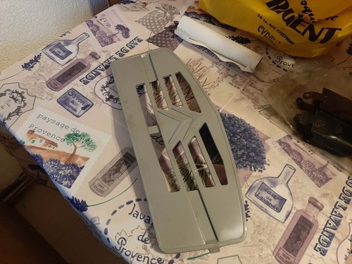 Cache moteur plastique - cache,
