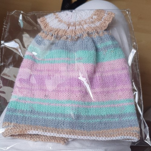 Robe gilet tricot laine