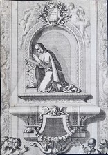 Décor sculpté sur retable