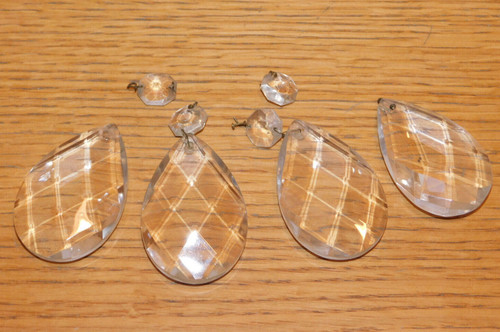 Vintage lot pieces lampe - de,
